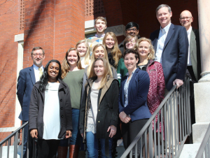 Leddy Family Scholars 2018 Group Picture (Photo by Renay San Miguel) 