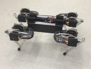 Off-the-shelf robot with four legs