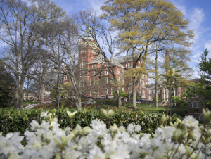 Tech Tower in Early Spring