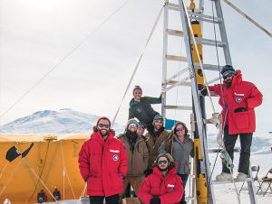 Britney Schmidt and researchers