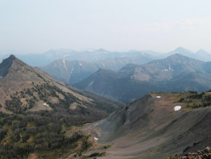 Yellowstone National Park and the Absaroka Range via Avalanche Peak summit, July 2021 (Jess Hunt-Ralston, Georgia Tech)
