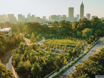 The Georgia Tech EcoCommons (Photo by Nick Hubbard)