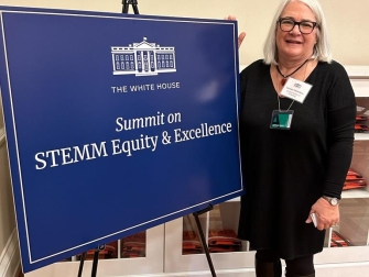 Lizanne DeStefano at White House Summit on STEMM Equity and Excellence